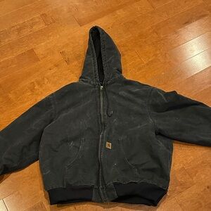 Carhartt Black Bomber Jacket